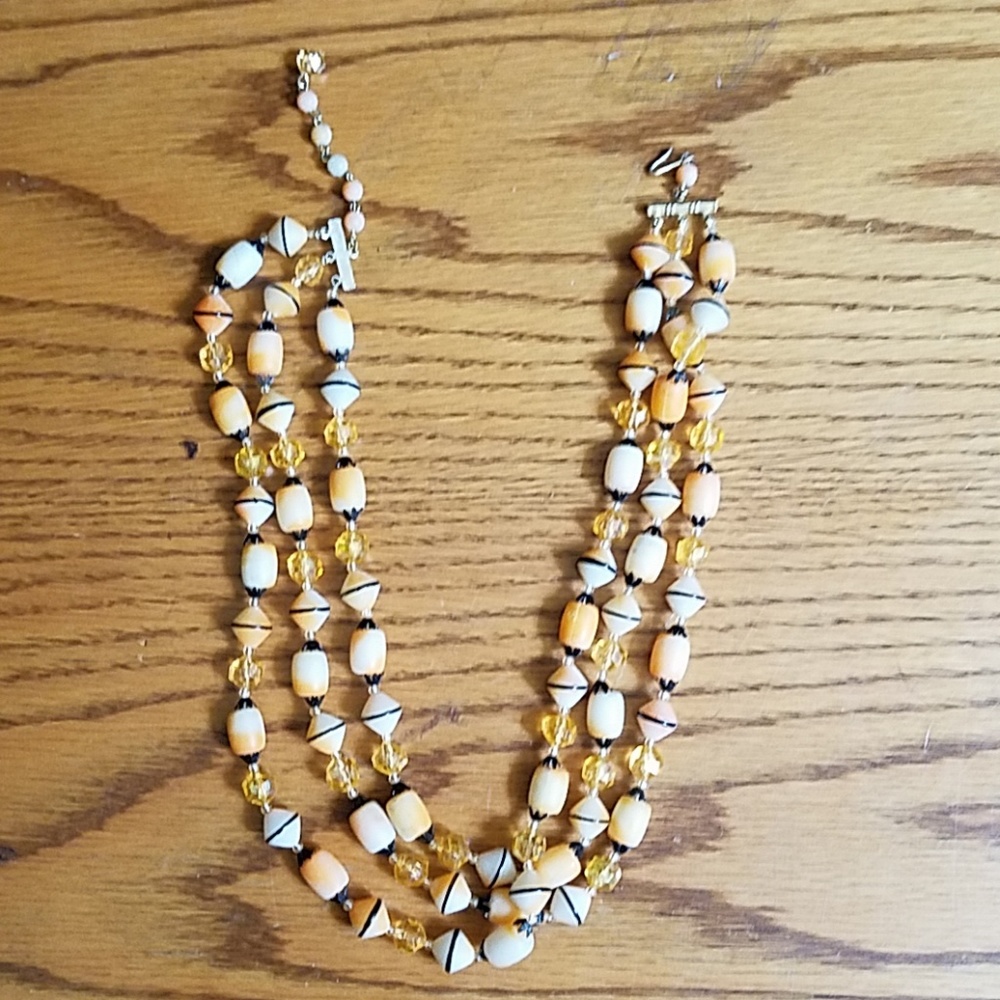 Orange necklace
